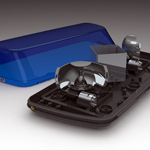 XP Minibar in blue for the emergency market (computer rendering)